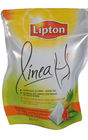 L'ANIMAL FAMILIER incurvé gracieux de Lipton/des sacs d'emballage thé de VMPET/PE se lèvent