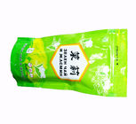 L'empaquetage vert maximal brillant de sacs à thé tiennent la poche de jasmin de papier d'aluminium