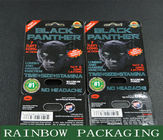 Pilules noires de sexe de Mambar empaquetant l'emballage de carte de boursouflure de panthère noire fait sur commande