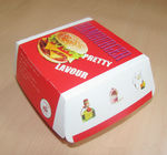 Boîte écologique d'emballage de boîte de papier à hamburger d'emballage de boîte de papier pour l'hamburger