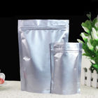 L'emballage de poche de papier d'aluminium de Doypack avec le casse-croûte/sucre de tirette met en sac