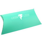 Boîte de papier d'extension de cheveux de boîte d'oreiller avec le logo imprimé, service des douanes fourni