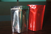 Simple tenez les sacs d'emballage de grain de café de papier d'aluminium avec la valve de décarburation
