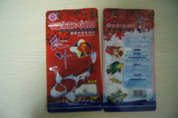 Vifs imprimés tiennent la poche d'emballage alimentaire d'animal familier d'amorce de poissons de papier d'aluminium de serrure de fermeture éclair
