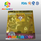Emballage statique de poche de tirette de sac de papier d'aluminium d'or anti pour les produits électroniques
