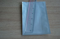 Sac en plastique réutilisable de Malar d'emballage de poche d'aluminium scellé trois par côtés avec la serrure de fermeture éclair