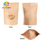 Tenez les sacs en papier de Brown pour l'emballage de sucrerie avec le sac de papier de fenêtre/emballage pour la nourriture