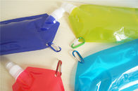 Poche liquide colorée avec l'emballage réutilisable de poche de bec d'eau de bec