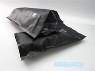 La coutume a imprimé la poche/sachet mats d'emballage de sac de café noir