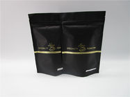 Sachets en matière plastique de finition mate empaquetant le sac adapté aux besoins du client d'emballage de grain de café