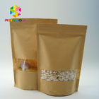 Le papier d'aluminium rayé par biens tiennent l'emballage de sac pour la nourriture, écologique