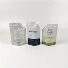 Sacs de remplissage en plastique personnalisés Cosmétiques Stand Up Spout Pouch Crème faciale Emballage