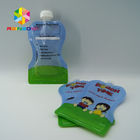 Coulez les sachets en matière plastique de nourriture de preuve empaquetant le zip-lock, poche sûre de liquide de lait maternel de congélateur