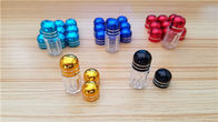Bouteille en plastique vide pour la pilule et capsules/bouteille masculine de balle de pilules d'amélioration avec le chapeau en métal