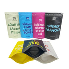 Sacoche de nourriture pour animaux de compagnie réutilisable pour emballage debout avec fermeture à glissière