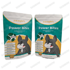 Des échantillons gratuits sont fournis Impression personnalisée 250g Sacoche de nourriture pour animaux de compagnie pour chiens Snack