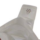 Ventilateur transparent sac à fermeture à glissière en plastique pouce debout feuille laminée d'impression numérique