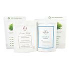 Logo écologique personnalisé 100g 250g Sac à thé, sac à café, sac d'emballage, sac de papier kraft recyclable