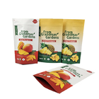 Produits alimentaires personnalisés Sacs en papier kraft en PLA brun Mangues en poudre Aliments pour animaux de compagnie Délices alimentaires Sacs d'emballage Mylar avec fermeture à glissière
