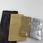 Commande personnalisée promotionnelle Accepté sac à collations Emballage avec fermeture à glissière et résistance à haute température
