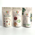 Logo personnalisé imprimé sac fermeture à glissière verrouillable emballage de sceau alimentaire plastique