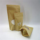 Sacs en papier/poche adaptés aux besoins du client ovales d'emballage de poudre protéine de riz