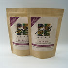 Sacs en papier/poche adaptés aux besoins du client ovales d'emballage de poudre protéine de riz