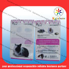 Sac adapté aux besoins du client de poche d'aliment pour animaux familiers de papier d'aluminium de catégorie comestible pour des aliments pour chats