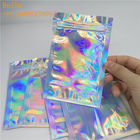 Emballage olographe en plastique brillant de poche d'aluminium