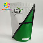 Le papier d'aluminium qui respecte l'environnement tiennent les sacs, emballage de sachet en matière plastique pour la poudre de protéine de thé.