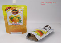 Catégorie comestible de bec de poche de compression en plastique réutilisable d'emballage pour le jus de fruit