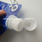 Emballage adapté aux besoins du client de poche de bec,   pliable en plastique de sac d'eau potable
