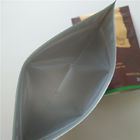 Les sacs à thé rescellables empaquetant le papier d'aluminium tiennent le sac de café avec la valve
