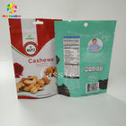 Le papier d'aluminium tiennent les sacs zip-lock, couleur adaptée aux besoins du client par sacs d'emballage alimentaire de casse-croûte