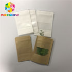 Sacs en papier adaptés aux besoins du client par fenêtre ronde de rectangle 50-200 microns d'épaisseur pour l'empaquetage