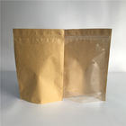 Papier d'emballage tiennent la serrure de tirette adaptée aux besoins du client par poche de papier d'aluminium de sacs en papier de serrure de fermeture éclair