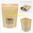 Grains de café empaquetant l'épaisseur adaptée aux besoins du client des sacs en papier 120-180 MIC avec l'impression de logo