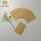 Emballage latéral de soudure à chaud des sacs en papier trois réutilisables de Papier d'emballage pour le paquet témoin de cosmétiques