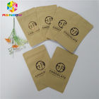 Emballage rôti organique rayé par aluminium adapté aux besoins du client par Papier d'emballage scellé par côté de café de trois sacs en papier