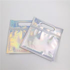 Micron cosmétique du sac 30-150 d'emballage d'hologramme transparent de film de laser pour des femmes