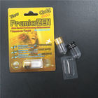 La médecine en plastique de cartes du plastique 3D du rhinocéros 25 met l'emballage en bouteille de boursouflure de capsule pour les pilules masculines d'amélioration de sexe