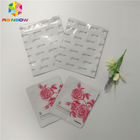 Sacs cosmétiques en plastique de sachet de papier d'aluminium pour l'emballage facial de masque/cil