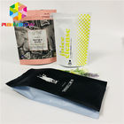 La poche d'emballage de thé de papier d'aluminium se tiennent met en sac la preuve d'enfant adaptée aux besoins du client imprimée