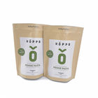 La nourriture écologique d'emballage de sac de papier d'emballage tiennent le pain/sucrerie/fruits de Zipperfor