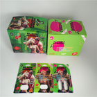 Conteneur masculin de pilules de capsule d'amélioration de carte de boursouflure de boîte de papier de rhinocéros en plastique d'emballage