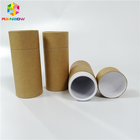 Le tube rond d'emballage de boîte de papier d'emballage soulèvent la couleur du couvercle CMYK pour l'emballage alimentaire