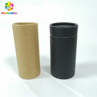 Les cosmétiques d'emballage de boîte de papier de bouteille de cire soulèvent les matériaux réutilisés adaptés aux besoins du client par tube