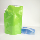 Le bec pliable en plastique met en sac Bpa de empaquetage librement 3L 5L 10L pour l'eau potable