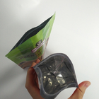 L'impression de Digital tiennent l'aliment pour animaux familiers de sacs de poche de tirette emballant la matière plastique