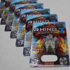 Premier ministre Zen/rhinocéros 13 cartes de pilll de premier ministre Zen Sexual d'impression de gravure de cartes de papier de la boursouflure 3D d'emballage de boîte de papier de pilules